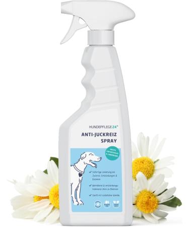 Dog Care24 Antching Spray for Dogs 500ml - Fast Relief from Itching Mites & Fleas | Effective Calming & Anti-Inflammatory Pet Care - Buy Online on GoSupps.com