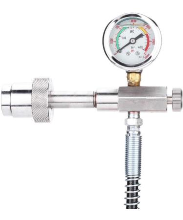 Stainless Steel MAGT Paintball Charging Adapter Knob Type Valve for CGA 347 Connector - Buy Online on GoSupps.com