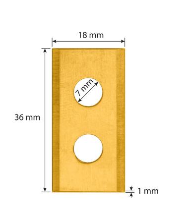 Neo Tools 3x Morava Messer - Long-lasting Robotic Lawnmower Knives Replacement for Neo Tools Morava 04-621 | International Shipping - Buy Online on GoSupps.com