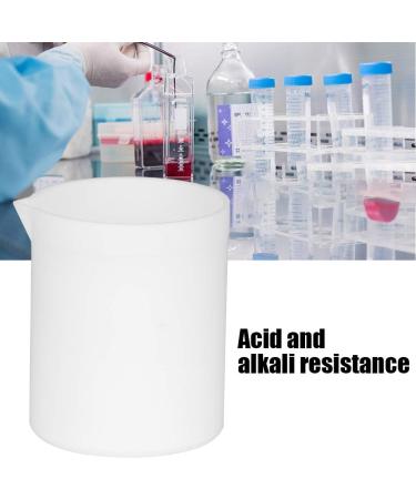 Cyllde Agatige Cup Acid and Base Resistant Cup NonSticky White Cup Measuring Cup with High Lubrication for Accurate Measurements50ML - Buy Online on GoSupps.com