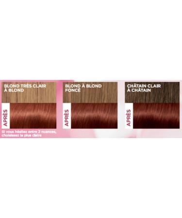 L'Or al Paris Excellence Cream Permanent Hair Colour - Shade: Copper Mahogany (6.54) - Buy Online on GoSupps.com