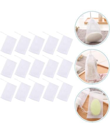 Zerodeko 100 Pcs Soap Bubble Net - Exfoliating Foam & Bar Soap Saver Pouch - Shower Mesh Bags for Cleansing - International Shipping Available - Buy Online on GoSupps.com