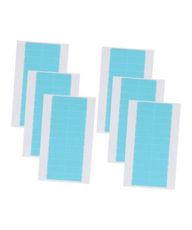 Housoutil 6 Wigs Tape wig replace extension belt adhesive tape Extension Tape double stick tape Label supplies extend film Reissue block patch Headband pu double sided