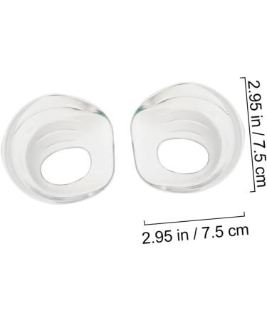 Healvian Heel Pad Insoles - 4 Pairs Gel Heel Cups for Plantar Support | Orthotic Insoles for Men & Women | Cushioned Shoe Inserts for Comfort - Buy Online on GoSupps.com