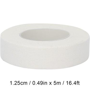 Cotton Tape Gauze Fixation Tape Soft Multifunction Practical for Heavy Dressings Needles Catheters(White 1.25cm*5m (1 roll)) - Buy Online on GoSupps.com