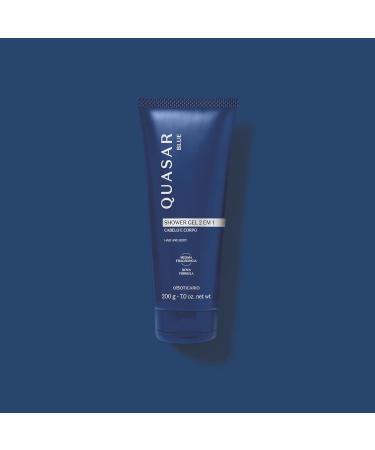O Boticario Quasar Shower Gel - Energizing 2-in-1 Body & Hair Wash for Men | 6.7 oz - International Shipping Available - Buy Online on GoSupps.com