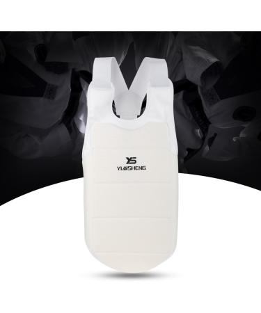 Taekwondo Karate Chest Guard Vest for Adult Child Unisex - Boxing Breast Protector Accessory (Size M) - Buy Online on GoSupps.com