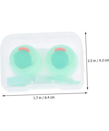Homsfou 5-Section Travel Contact Lens Container | Cosmetic Lens Case for Easy Lens Care & Trips - Buy Online on GoSupps.com