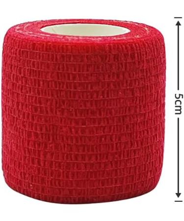Buy 10 Rolls Colorful Adhesive Elastic Bandage Tape - 5 cm x 4.5 m Pet Vet Wrap for Sports & Injury Recovery - Perfect for Ankles & Wrists - Buy Online on GoSupps.com