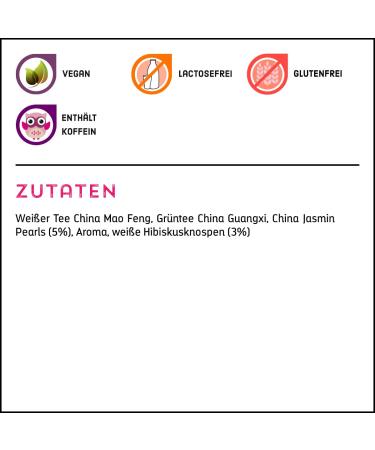 Buddha's Little Secret Tea Mixture with White Hibiscus & Peach-Jasmine Flavor - 250g | Urbantealers International Shipping - Buy Online on GoSupps.com