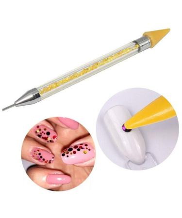 Dual Ended Rhinestone Gem Picker Nail Dotting Pen - Easy to Use Art Tool for Women | Perfect Manicure Accessory - Buy Online on GoSupps.com