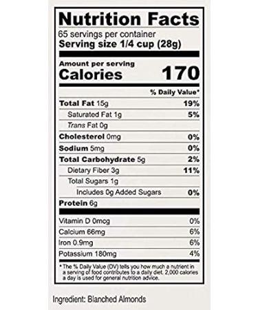 Anthony's Blanched Almond Flour 4 lb - Gluten Free, Non-GMO, Keto Friendly - Buy Online on GoSupps.com