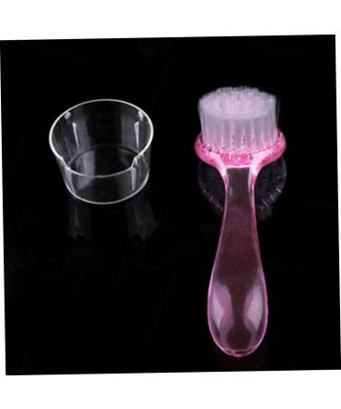 Face Brush Cleansing Manual Facial Brush Superfine Synthetic Hair Brush Handheld Facial Scrubbers for Face Care Skincare Removal - Buy Online on GoSupps.com