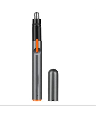 Ear and Nose Hair Trimmer Clipper - USB Rechargeable Portable 360 Rotating Nose Shaper Trimmers with Protection Cap Easy to Carry and Use Easy Cleansing Razor(Black)