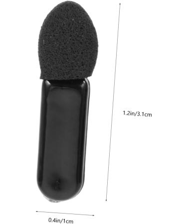 NOLITOY 200 Pcs Mini Eyeshadow Swab Lip Scrub Brush Eye Makeup Eyelash Spoolie Milky Cotton - Buy Online on GoSupps.com