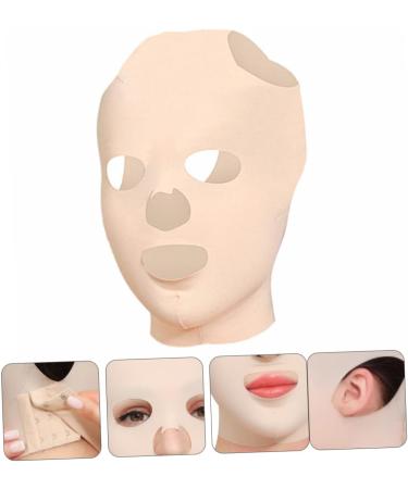 Ipetboom 1pc Thin Neck Cheek Lift Full V- Shape Slimming Belt Strap V Shaped Slimming Slim Belt for Women 50% Nylon Miss Care Makeup - Buy Online on GoSupps.com