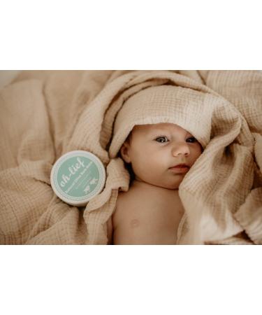 Oh-Lief Natural Olive Bum Balm 10ml - Certified Organic Baby Barrier Cream for Nappy Rash - Cloth Nappy Safe - Buy Online on GoSupps.com