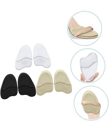 NOLITOY 12 Pairs Forefoot Pads - Invisible Gel Cushions for Ball of Foot Support | Metatarsal Shoe Inserts for Comfort | International Shipping Available - Buy Online on GoSupps.com