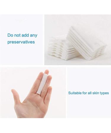 222PCs Premium Organic Cotton Facial Cleaning Pads | Thick Make-Up Remover & Nail Polish Wipes - Soft & Gentle for All Skin Types - Buy Online on GoSupps.com