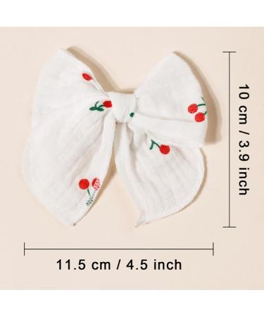 hgnxa Floral Hairpin Hair Clips Hair Bowknot Clip for Girl Kid Child Toddlers Headwear Headdress Barrettes Hair Accessories 5 - Buy Online on GoSupps.com