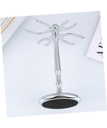 Frcolor Razor Stand - Rustproof Steel Bathroom Organizer for Razor & Brush | Hot Razor Hobel & Shabel Holder - Buy Online on GoSupps.com