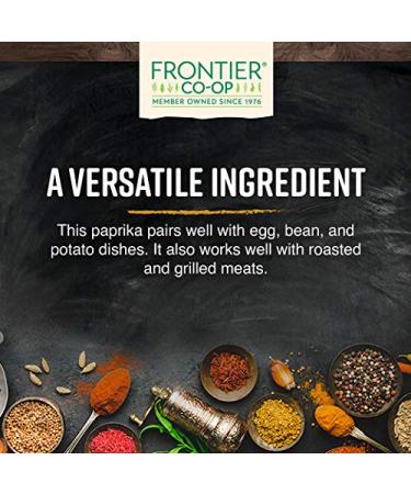 Frontier Co-op Organic Sweet Paprika 7.16 oz - Bright Flavor for Cooking - Buy Online on GoSupps.com