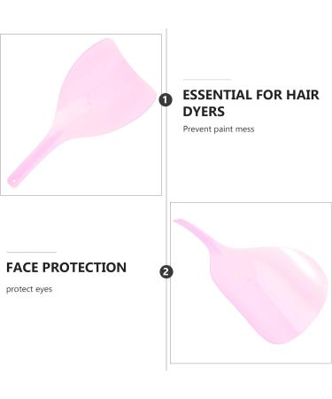 Outanaya Lot de 4 Masques de Coiffure Transparents pour Protection du Visage Yeux Accessoires pour Salon de Coiffure Adapt s la Coloration des Cheveux Usage Couleur Couleur Al atoire - Buy Online on GoSupps.com