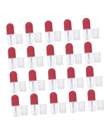 OUNONA 20pi ces Lot De Tubes Vides Pour Gloss Flacons Rechargeables De Transparents Pour