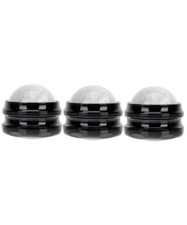 Solustrie 3 STK Massage globe Muscle massager Lacrosse massage clerk EIS Massageball Foot massager essential oil Tools Massage to muscle relaxation muscle ballball foot sole fascia ball