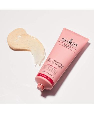 Sukin Rejuvenating Facial Scrub with Rosehip | 4.23 fl oz (125 ml) - Natural Exfoliator - Buy Online on GoSupps.com