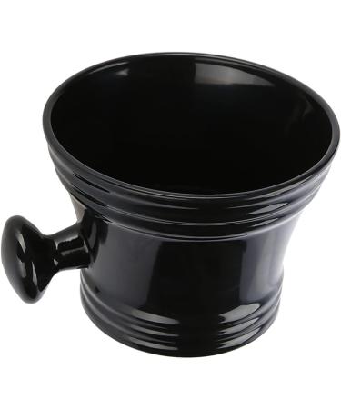 Cyllde Foam Shaving Soap Cream Bowl - Black Plastic Shaving Bowl for Men | Purchase Internationally - Buy Online on GoSupps.com