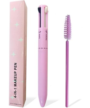 Eyeliner 4 In 1 Makeup Pen Multi Functional Eyeliner Lip Liner Brow Pencil & Highlighter Easy-To-Apply Safe & Skin Friendly Makeup Pen Long Lasting Makeup Pencil - Buy Online on GoSupps.com