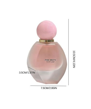Womens Perfume Pink Encounter Perfume Energetic Skincare Eau De Parfum Sweet Beauty Products Suitable for Special Occasions Perfume Gift for Women 30ML 7x3.5x Pink - Buy Online on GoSupps.com