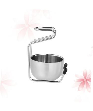 Minkissy Stainless Steel Shaving Brush Holder - 2 Pack Vertical Storage Stand for Brushes - Ideal Gift for Grooming Essentials - Buy Online on GoSupps.com