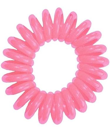 Buy Pink Plastic Hair Ties for Kids - Spiral Hair Accessories | 2351-01 - Buy Online on GoSupps.com