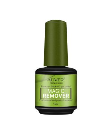 minkissy Professional Nail Polish Remover Gel Nails Remover Soak off Gel Polish Remover Nail Polish Remover Gel Fingernail Polish Remover Nail Accessories Soak off Gel Remover Nail Remover M Picture 1