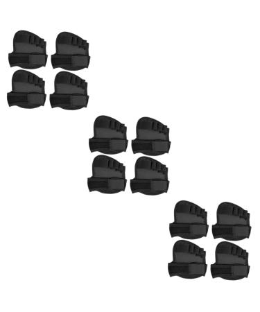 Gatuida 6 Pairs Five Finger Half Socks Nonslip Socks Summer Half Socks Womens High Heel Shoes Front Foot Pads Summer Socks Forefoot Pads Toe Socks Women's Sbr Front Pad Absorb Sweat