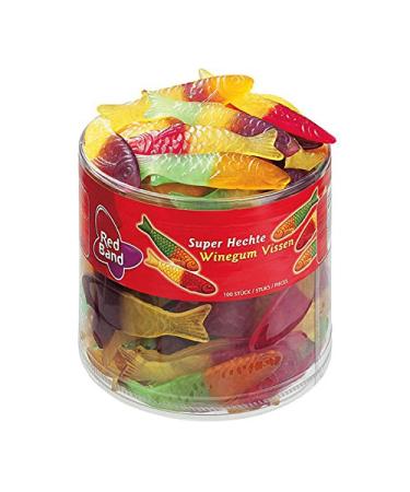 Red Band Red Band Super Hechte 1.2kg Box - Set of 6 Fruit Erasers
