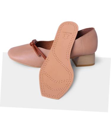 Buy Leather Arch Support Insoles - Portable Massaging Shoe Inserts for Flat Shoes - Breathable Comfort | 23.3cm - Buy Online on GoSupps.com