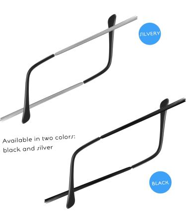 Lalafina 2 Pairs of Glasses - Replacement Arms Frames & Accessories for Men and Women | High-Quality Temple Metal Parts - Buy Online on GoSupps.com