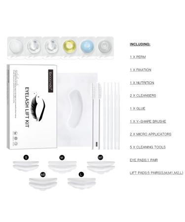 SHEEYOON Eyelash Lift Kit - Premium Lash Perm Kit for Natural, Long-Lasting Curly Lashes at Home & Salon - Buy Online on GoSupps.com