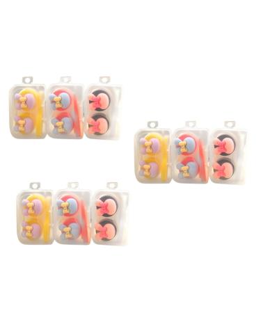 HomsfoU 9 pc glasses box glasses case glasses case glasses etui glasses box glasses Cardboard lentil holder holder for lens container lens containable contact lens container