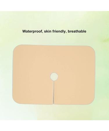 10x7.5cm Tracheotomy Dressing Pad Reusable Foam Waterproof Tracheotomy Pad Tracheal Frenulum Foam Waterproof Skin Friendly Suitable for Neck Surgery - Buy Online on GoSupps.com