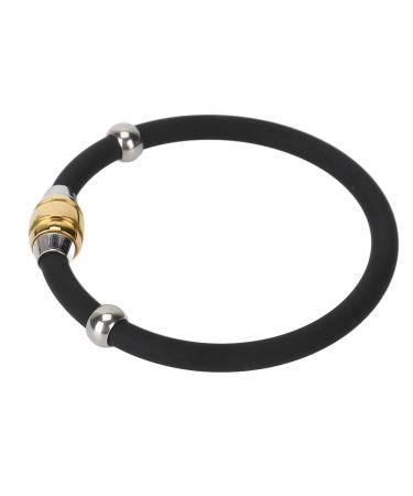 Antistatic bracelet improves sleep quality improves balance relaxes the mind waterproof fashionable accessory silicone material antistatic (20 cm)