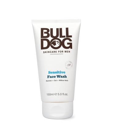 Bulldog Skincare Sensitive Face Wash for Men (Pack of 2) With Cedarwood Green Tea Leaf Extract Cedarwood Oil and Other Natural and Organic Ingredients 5 fl. oz.