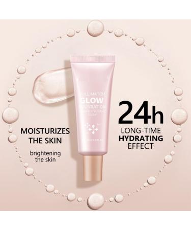  SONGVISON Full Coverage Glow Foundation - Lightweight sheen and natural radiance for face and body - Medium to full coverage - For flawless glowing skin - 40 ml - Buy Online on GoSupps.com