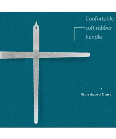 4PC 8 Diamond Dust Nail File - Stainless Steel Nail Dresser - 9 Inch - Buy Online on GoSupps.com