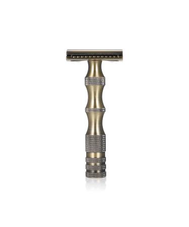 Layhou Men's Vintage Manual Safety Razor | Double Edge Shaving Razor for a Close Comfortable Shave - International Shipping Available - Buy Online on GoSupps.com