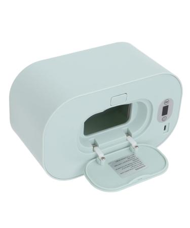 Towel Warmer Dispenser Temperature Adjustment Portable USB Rechargeable Towel Warmer for Outdoor Home Office (Green)