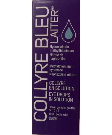 ORIGINAL Collyre Bleu Blue Laiter Eye Drop - 10ml - New Packaging Same Formula! - Buy Online on GoSupps.com